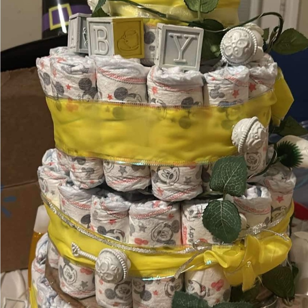 Charming  Custom Diaper Cakes